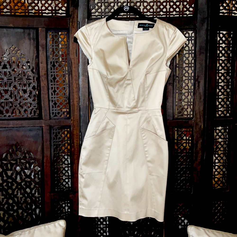 Guess by Marciano Light Gold Dress
